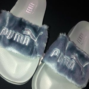 FENTY PUMA By Rihanna fur slides